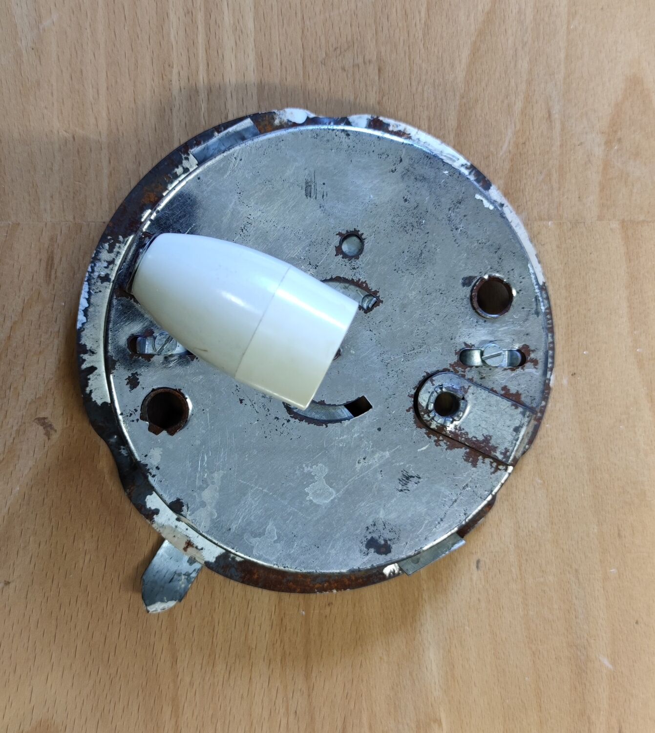 Opaline ceiling lamp