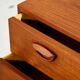 Four-drawer chest of drawers by Kai Kristiansen for Feldballes Møbler