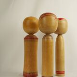 set of 3 KOKESHI (medium size)