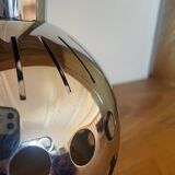 Vintage seventies chrome pendant light