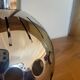 Suspension vintage luminaire chromé seventies