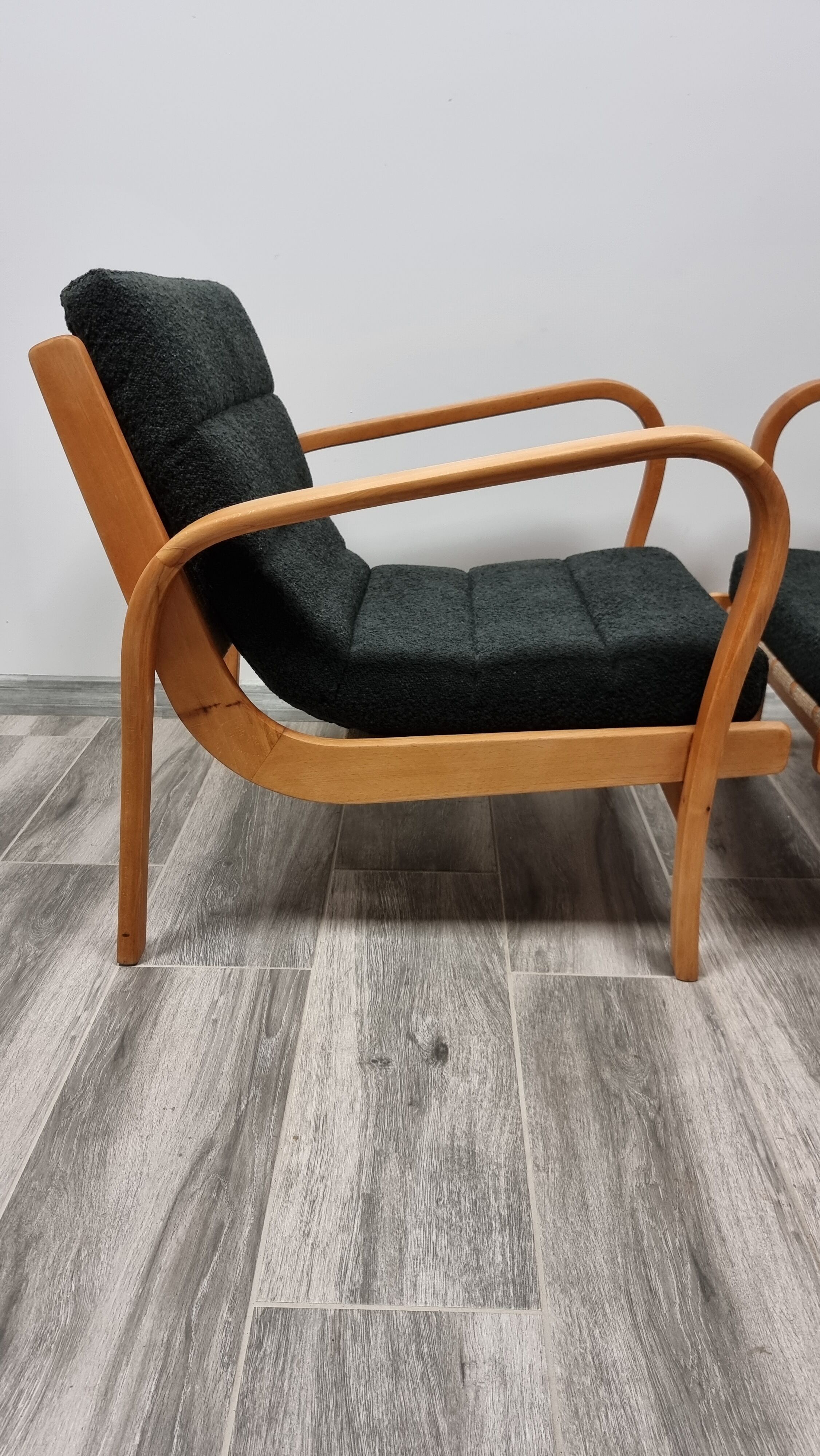 Pair of armchairs by K. Kozelka & A. Kropacek