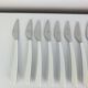14 knives by Nathalie George for Air France, stainless steel, vintage