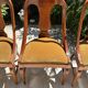 Chaises de style Empire dites Gondole