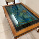 Table basse Atlas du monde Maison Jansen