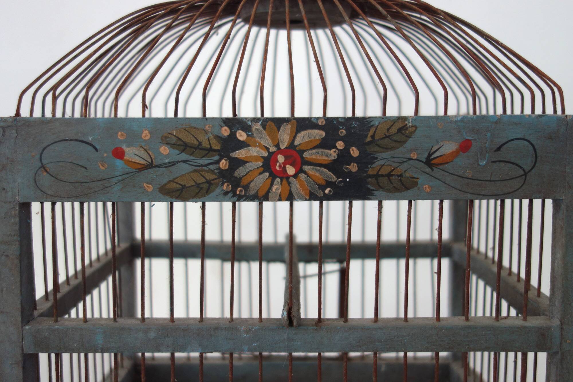 Old birdcage from the early 20th century