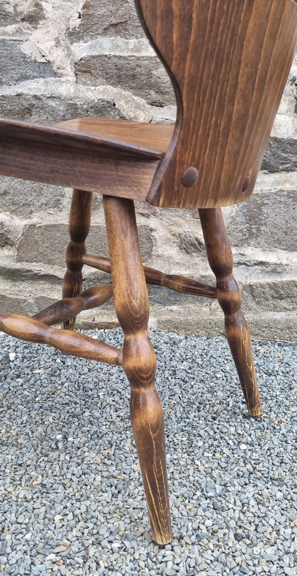5 Baumann chairs, Scandinavian spirit, vintage 60s