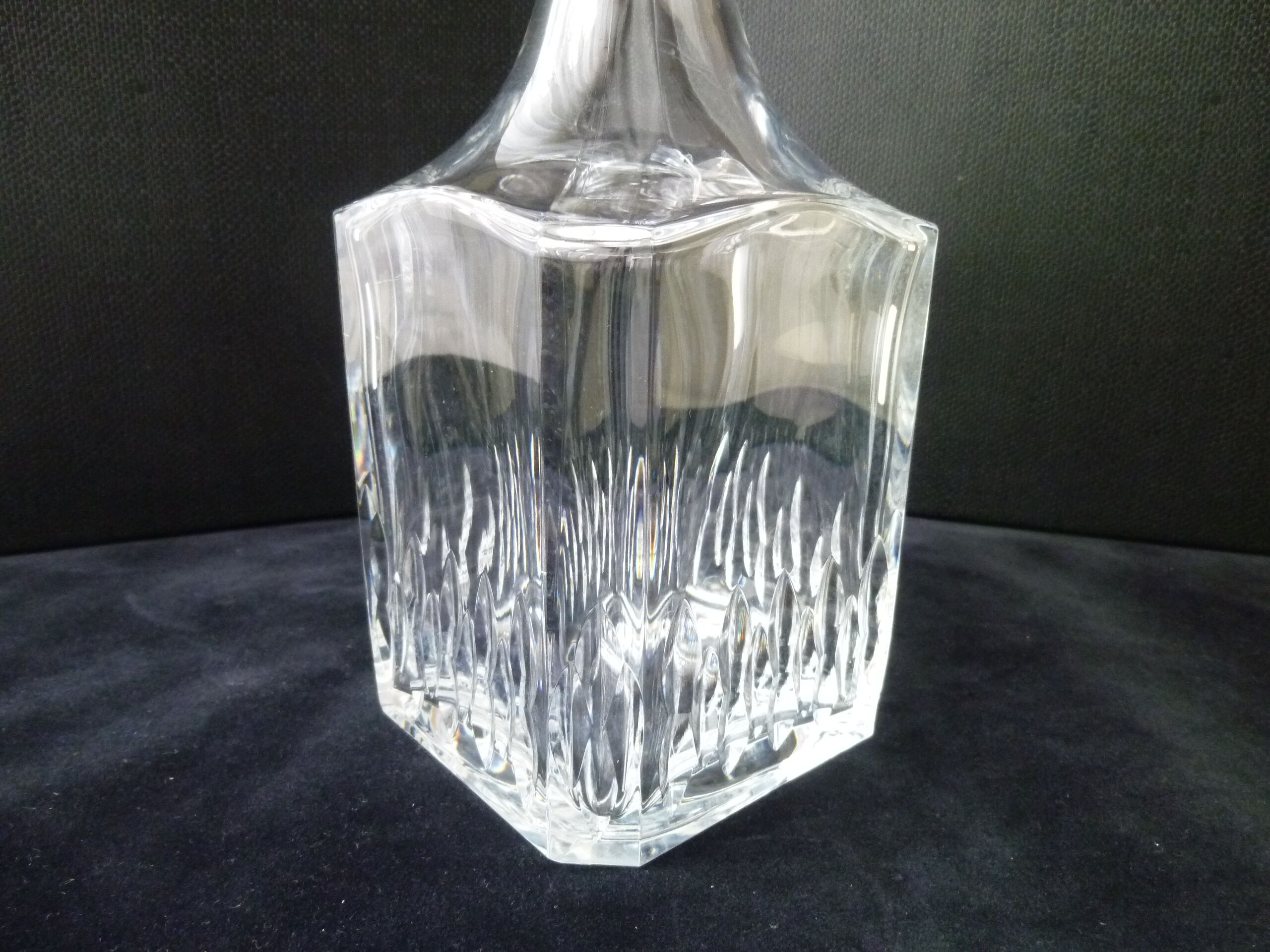 Arques crystal whisky carafe