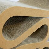 Wiggle chair with coffee table by Frank O. Gehry for Vitra