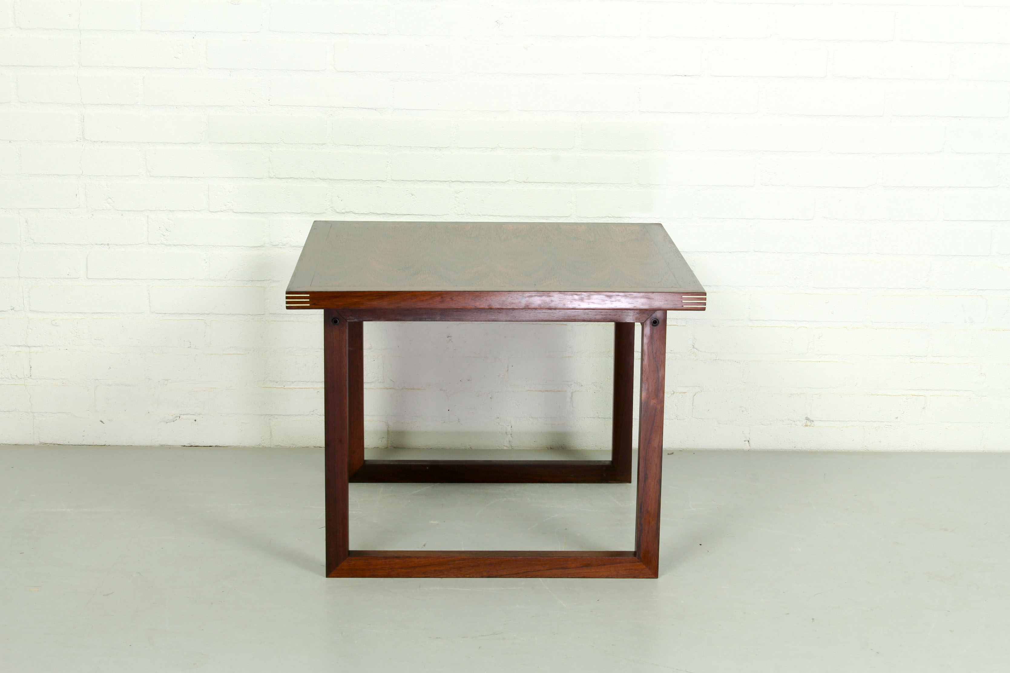 Rosewood danish modern coffee table Rud Thygesen for Heltborg Møbler , 1960s