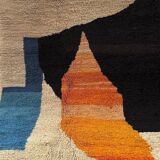 Colorful Berber rug size 200 x 300 cm