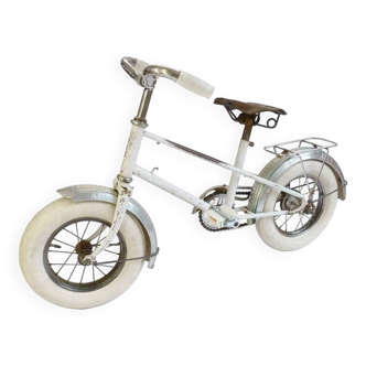 White bicycle from the 50s