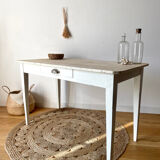 Patinated farmhouse table