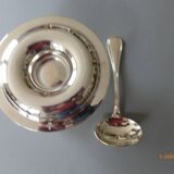 Sauce boat and serving spoon