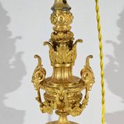 Lampe en Bronze Doré, époque Napoléon III – Milieu XIXe