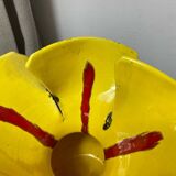 Vallauris ceramic flower vase