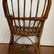 Fauteuil d’enfant en rotin