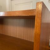 Vintage teak bookcase shelf