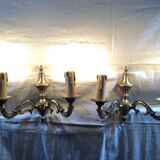 Pair of sconces 2 lights louis XVI style