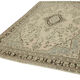 Hand-knotted persian vintage 1970s 246 cm x 346 cm beige wool carpet