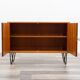 Two-door chest of drawers/sideboard with hairpin legs, 1960s. Restored