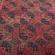 Antique Turkmen Ersari hand-knotted wool carpet 1920s