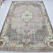 Geometric Tribal Wool Vintage Rug