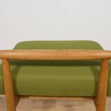 Oak Model J 65  Stool  by Ejvind A. Johansson for FDB Møbler, Denmark, 1950s