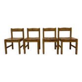 Set of 4 Rainer Daumiller dining chairs, 1970s