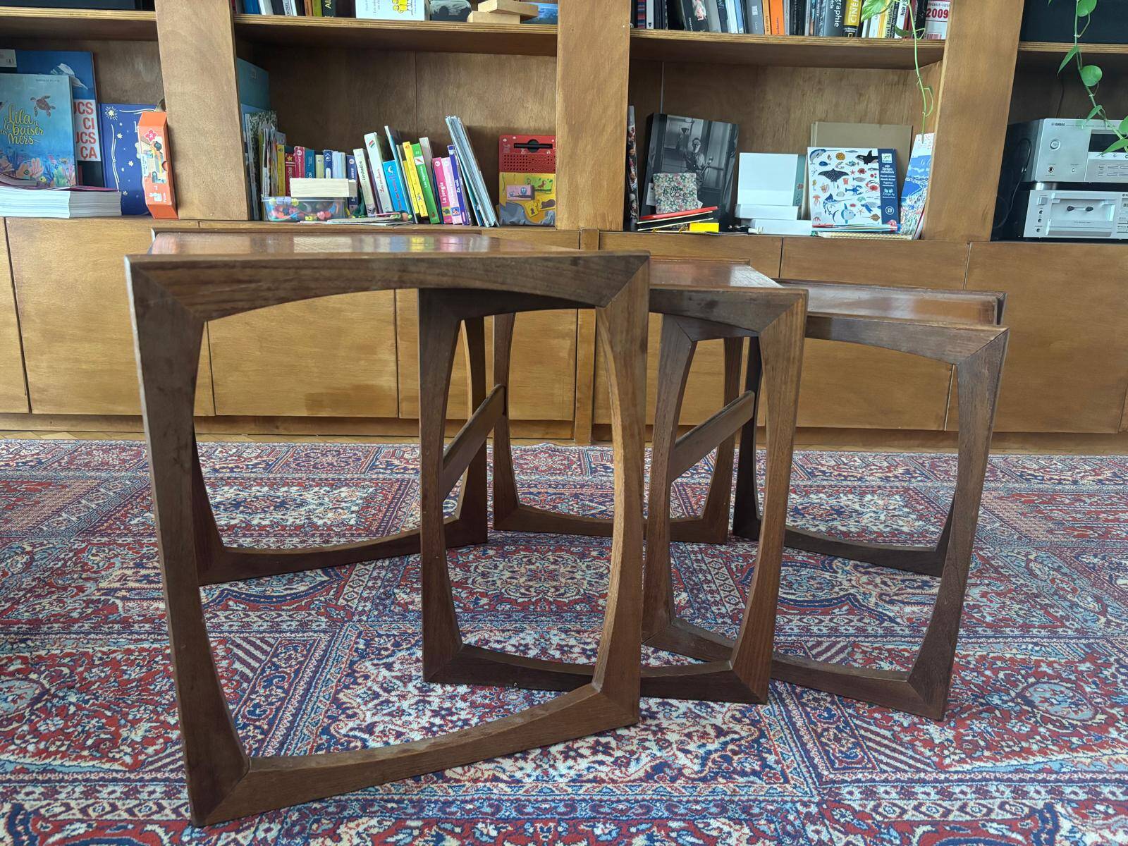 Scandinavian nesting table