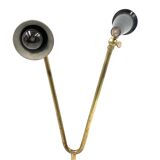 Lampe de table vintage à double lumière, Italie 1960