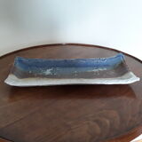 Pocket empty ravier rectangular ceramic enamelled spirit seaside