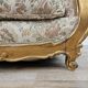 20th Century Italian Baroque Style Sofa in Carved and Gilded Wood