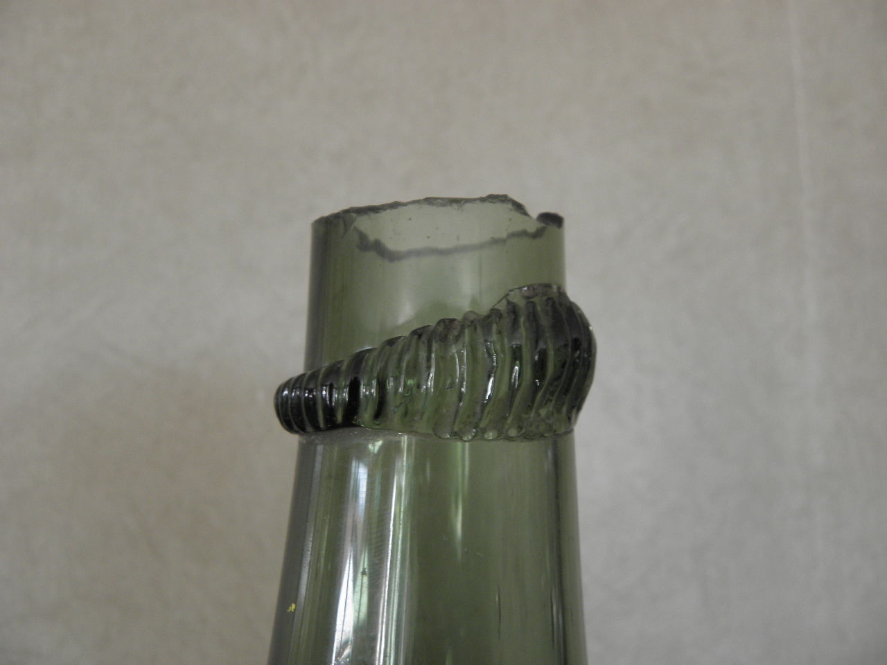 Blown glass canister