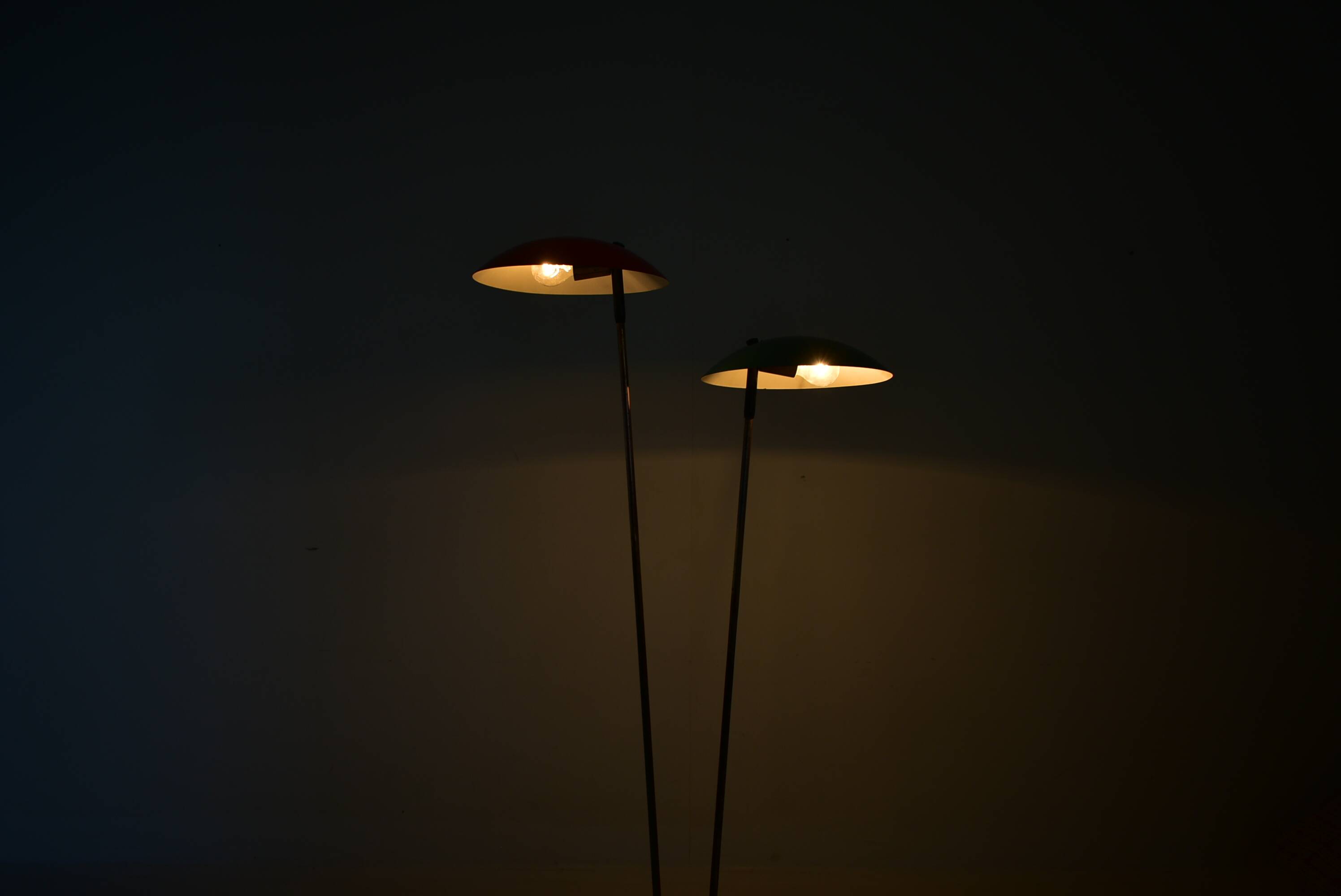 Midcentury Floor Lamp Drukov, Josef Hurka, 1960s