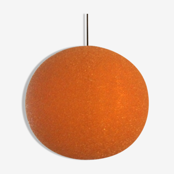 Suspension boule orange des années 70