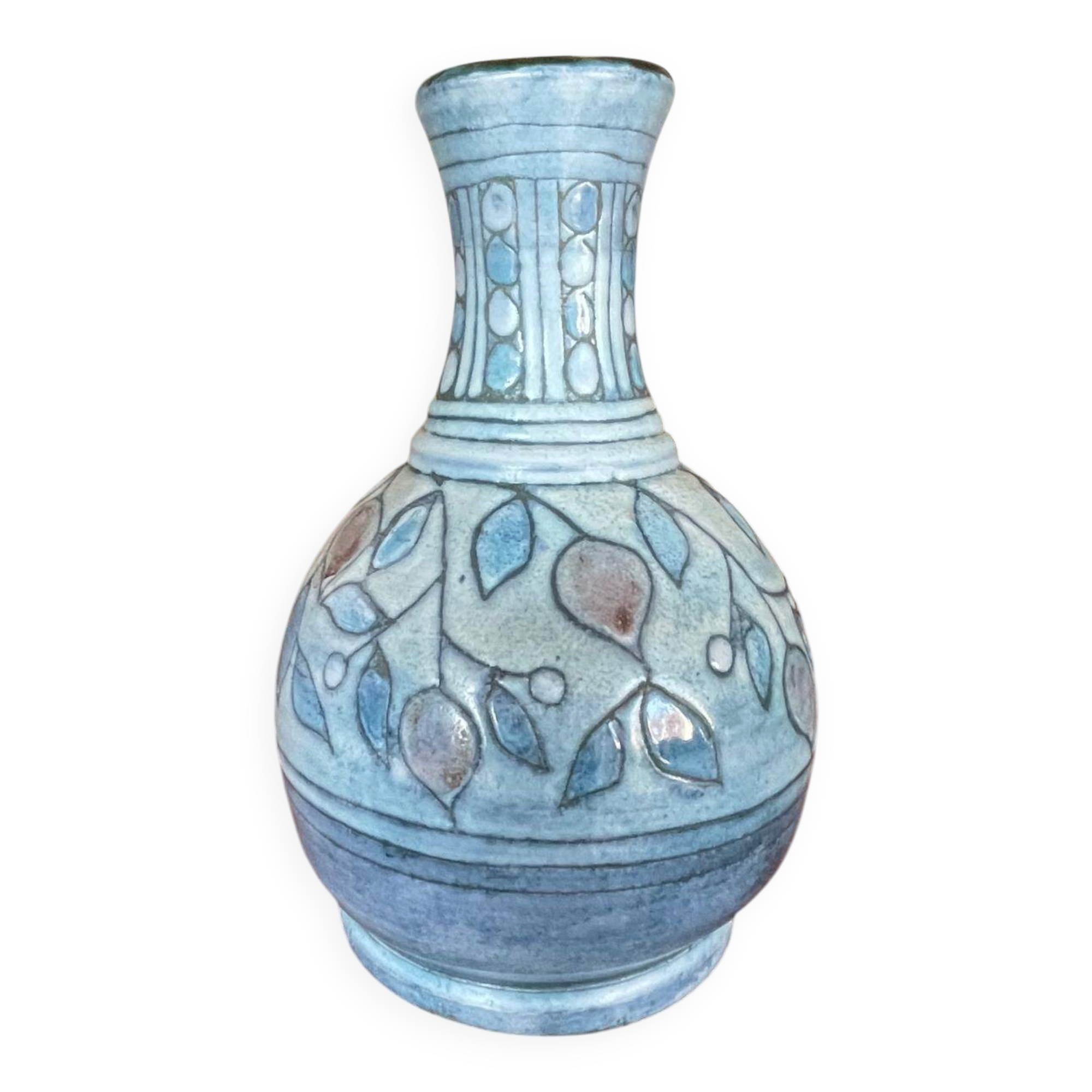 Vase en céramique émaillé, Danuta Le Hénaff