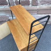 Vintage Scandinavian bookcase from the 1960s, ladder-style furniture