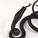 Sculpture of a serpent or wrought iron serpent in the style of Edgar Brandt, Austria, 1920s.