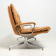 Three Seater Sofa in Leather by Strässle, Switzerland - 1960's