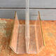 Vintage 70s magazine rack in plexiglass. Home Dior