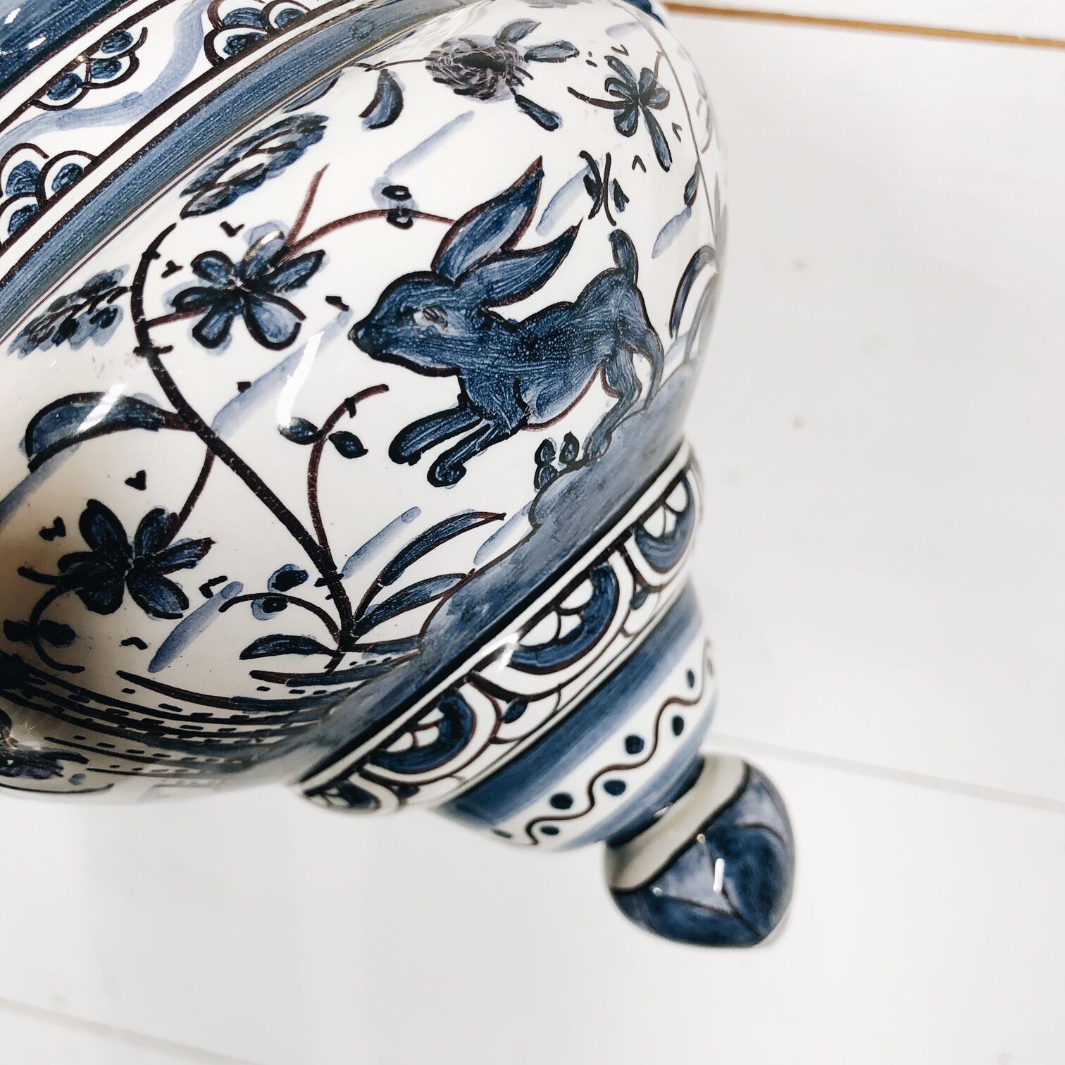 Earthenware font "Estrela de Conimbriga" Portugal