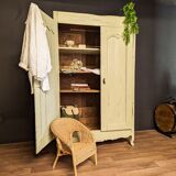 Old green cabinet