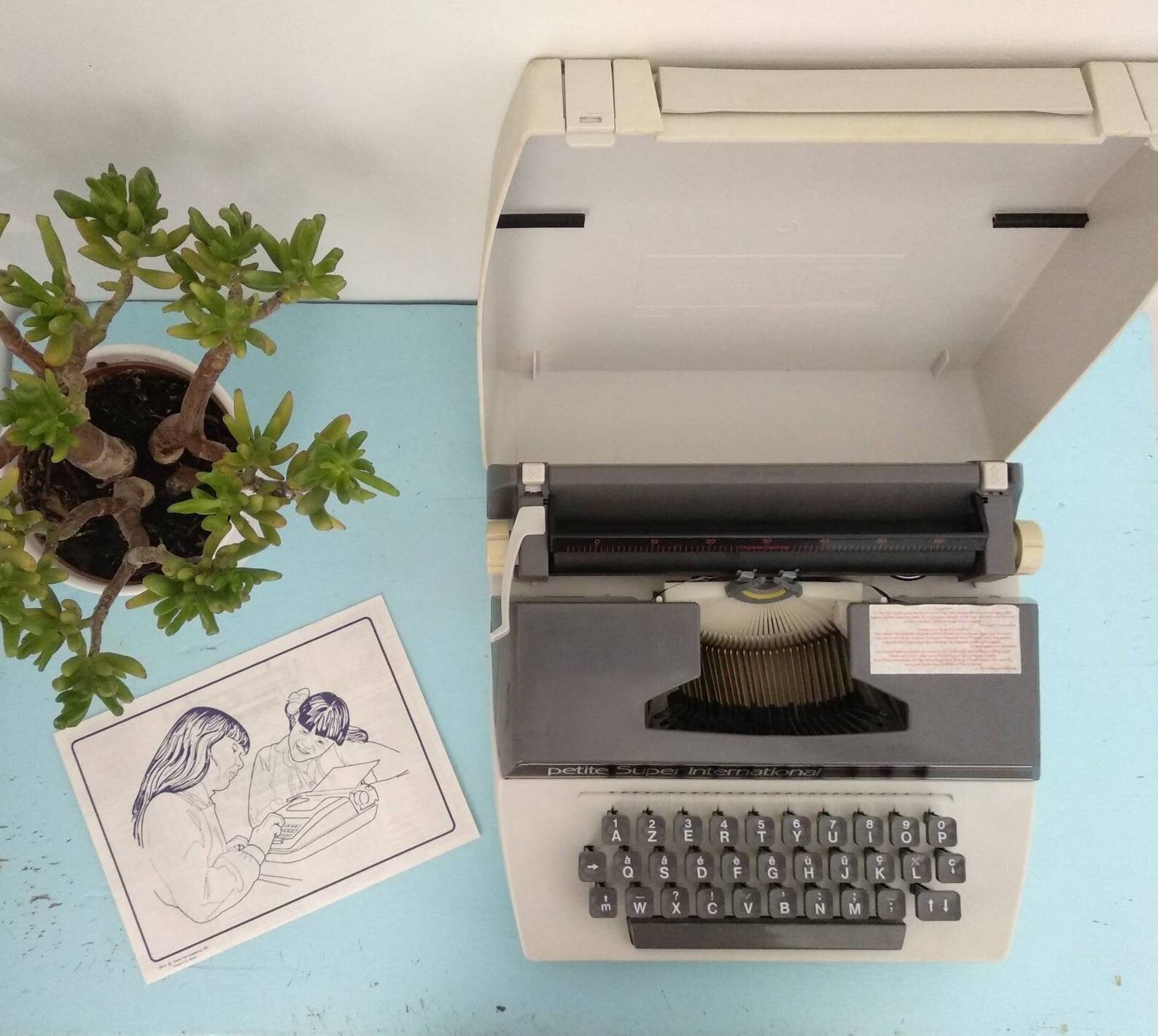 Super Petite international typewriter, made in England