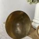 Brass candlestick, in the shape of a cactus