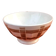 Antique ceramic bowl on a pedestal, faceted model