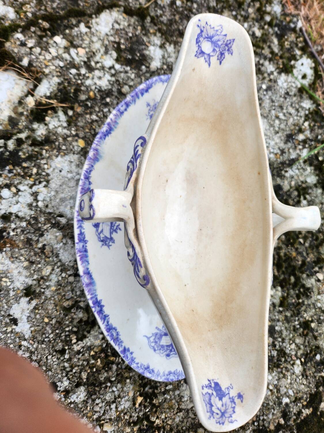 Saucière Choisy-le-Roi, service "Louis XV"
