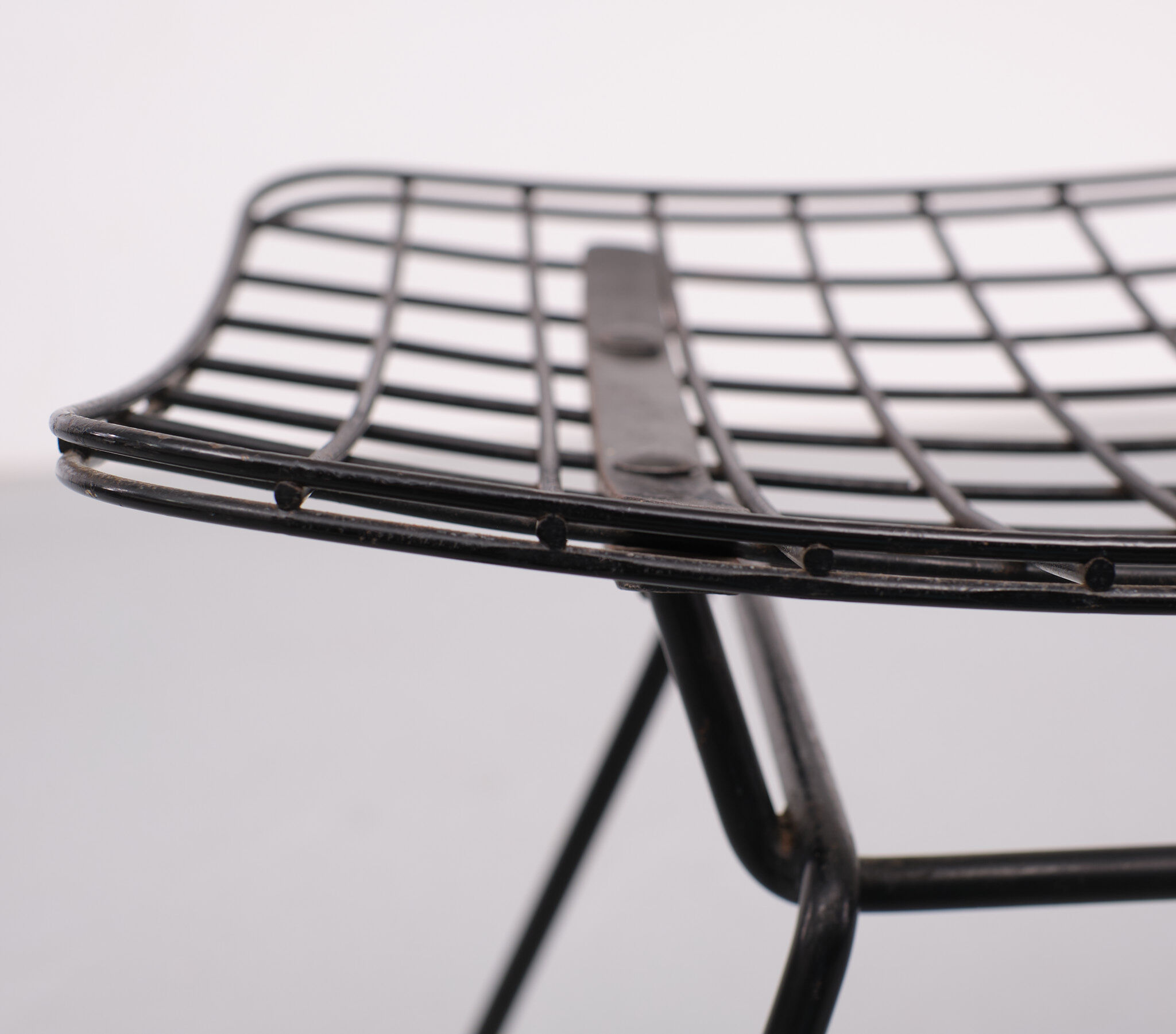 Steel Wire Stool Cees Braakman for Pastoe, 1958