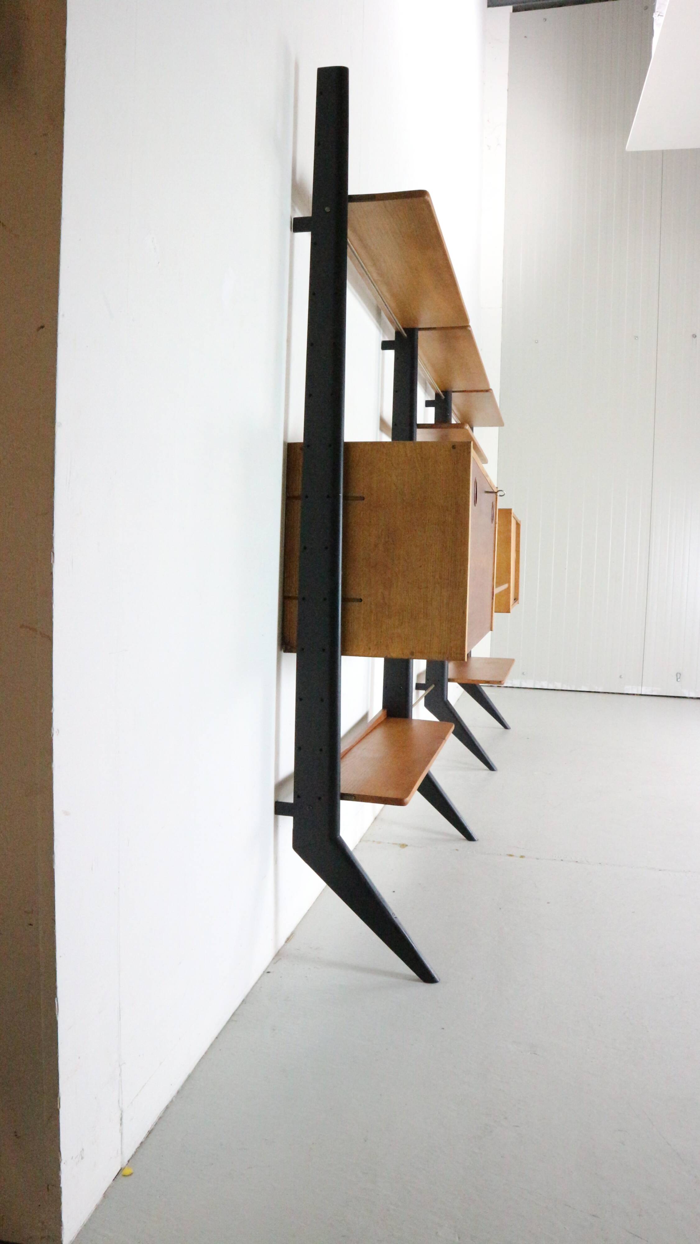 William Watting  Free Standing Modular Wall unit, 1960s the Netherlands