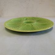 Ancienne assiette à huîtres digoin sarreguemine